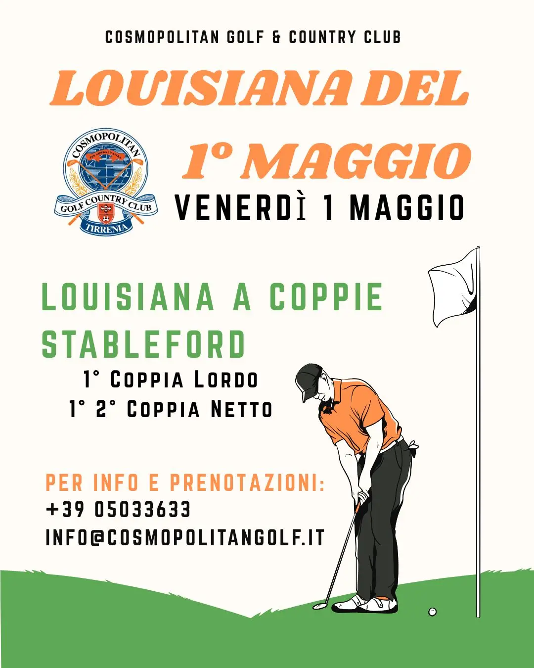 LOUISIANA 1&deg; MAGGIO