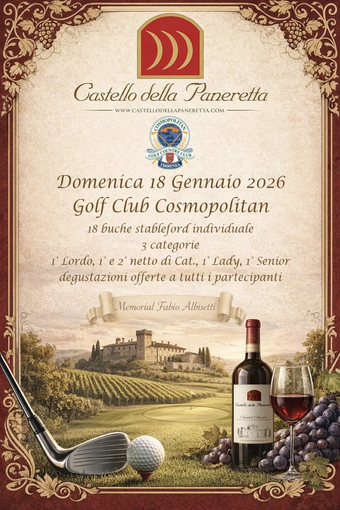 CASTELLO DELLA PANERETTA GOLF CUP